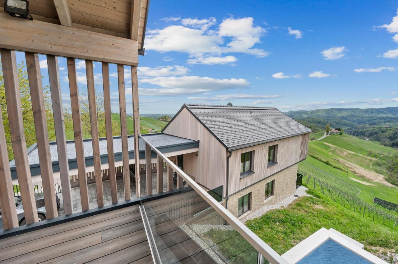 Luxus Chalet Max Glanz an der Weinstraße Eksteriør billede
